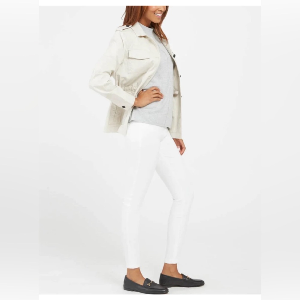 NWT- Spanx Ankle Skinny Jeans, Tall - Size Large